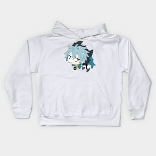 Servamp Kuro Chibi Cute Sleepy Ash Kids Hoodie